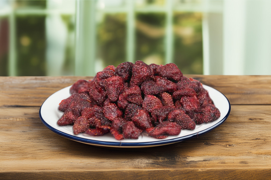 dried strawberries royal city